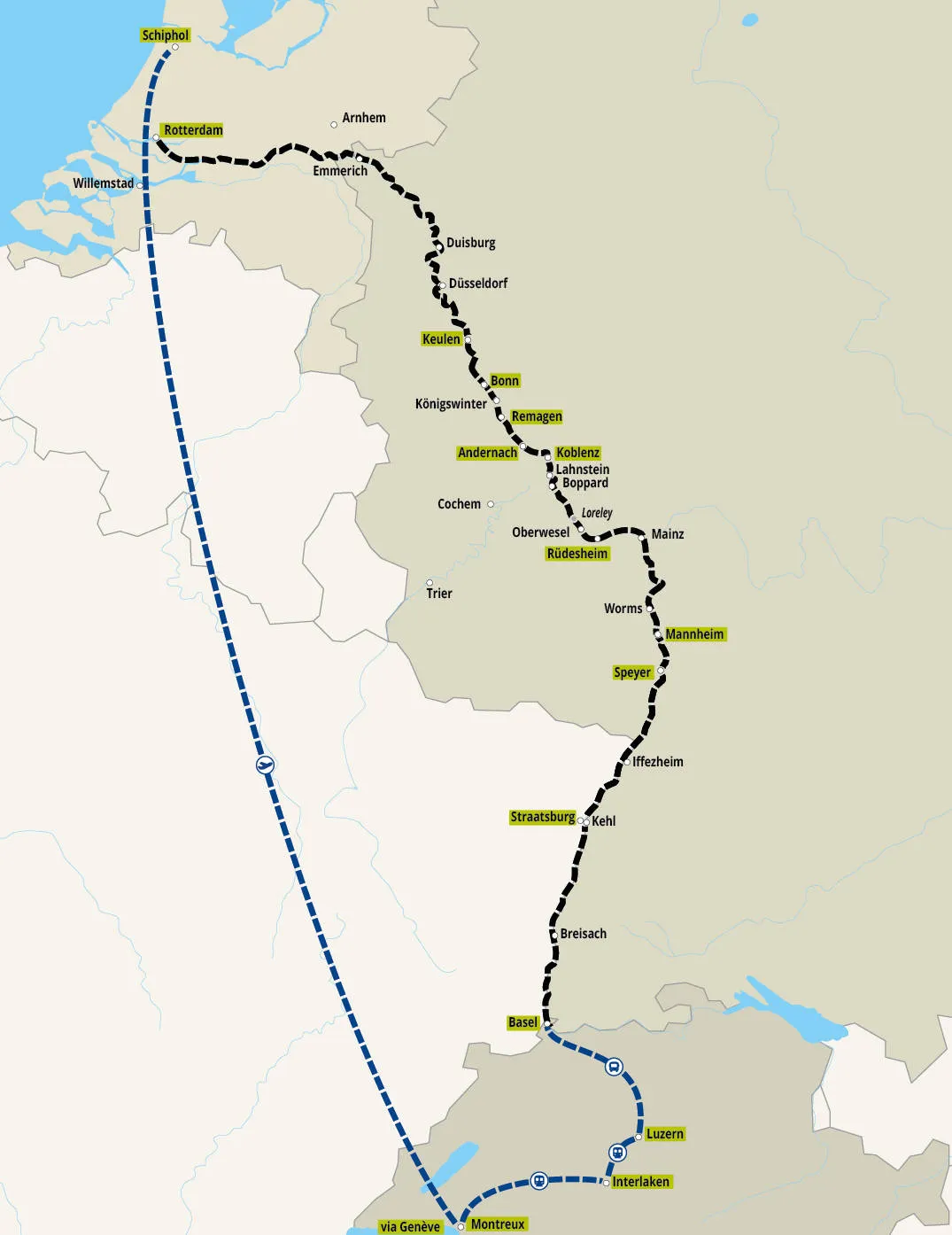 Rail & Sail: Vierlandencruise Bergvaart & Golden Pass Panorama Express afbeelding 3