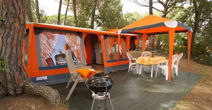 Campings met tenten