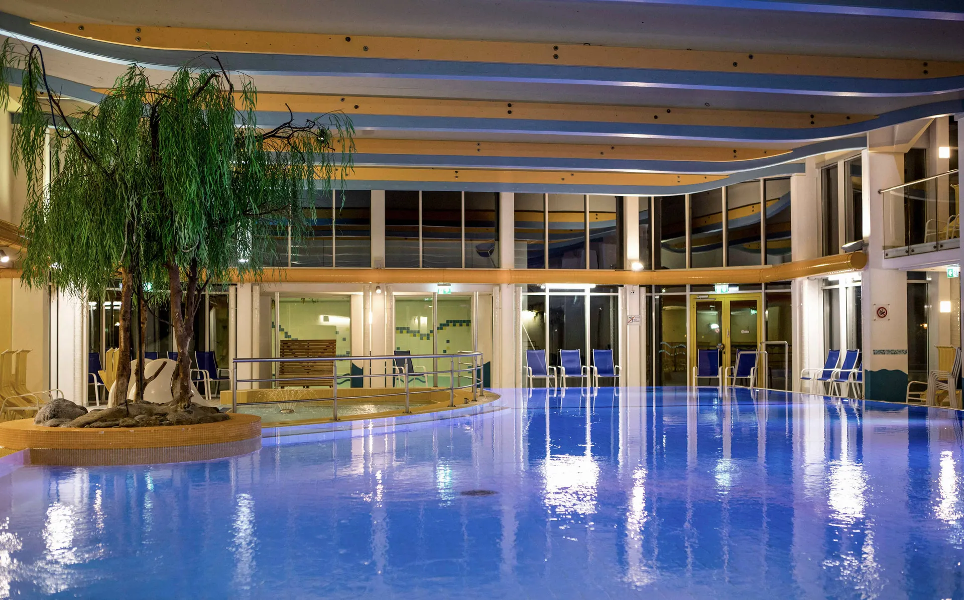 Binnenzwembad Aquarena in Kötschach
