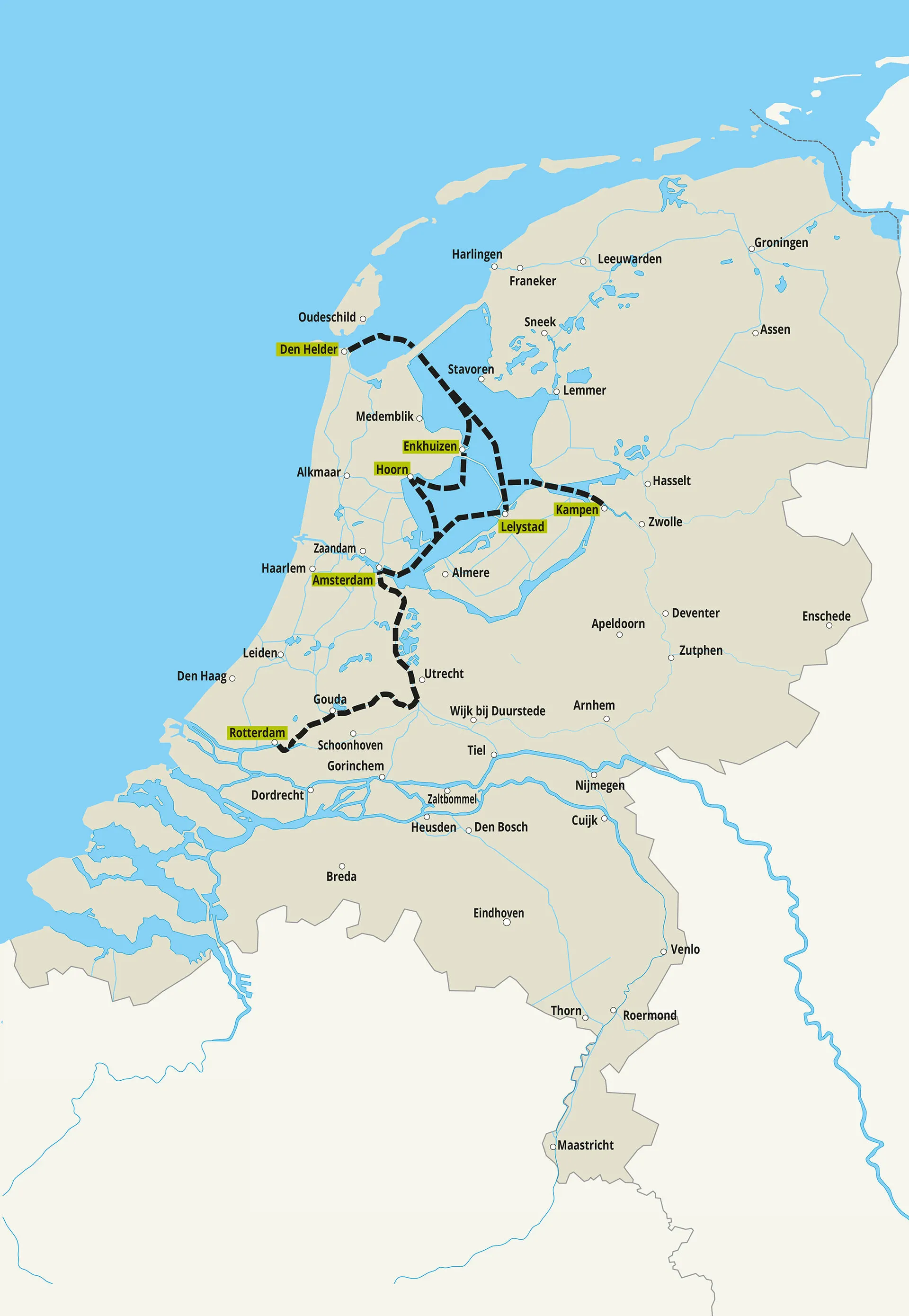 Hollandcruise: IJsselmeer en Waddenzee afbeelding 3