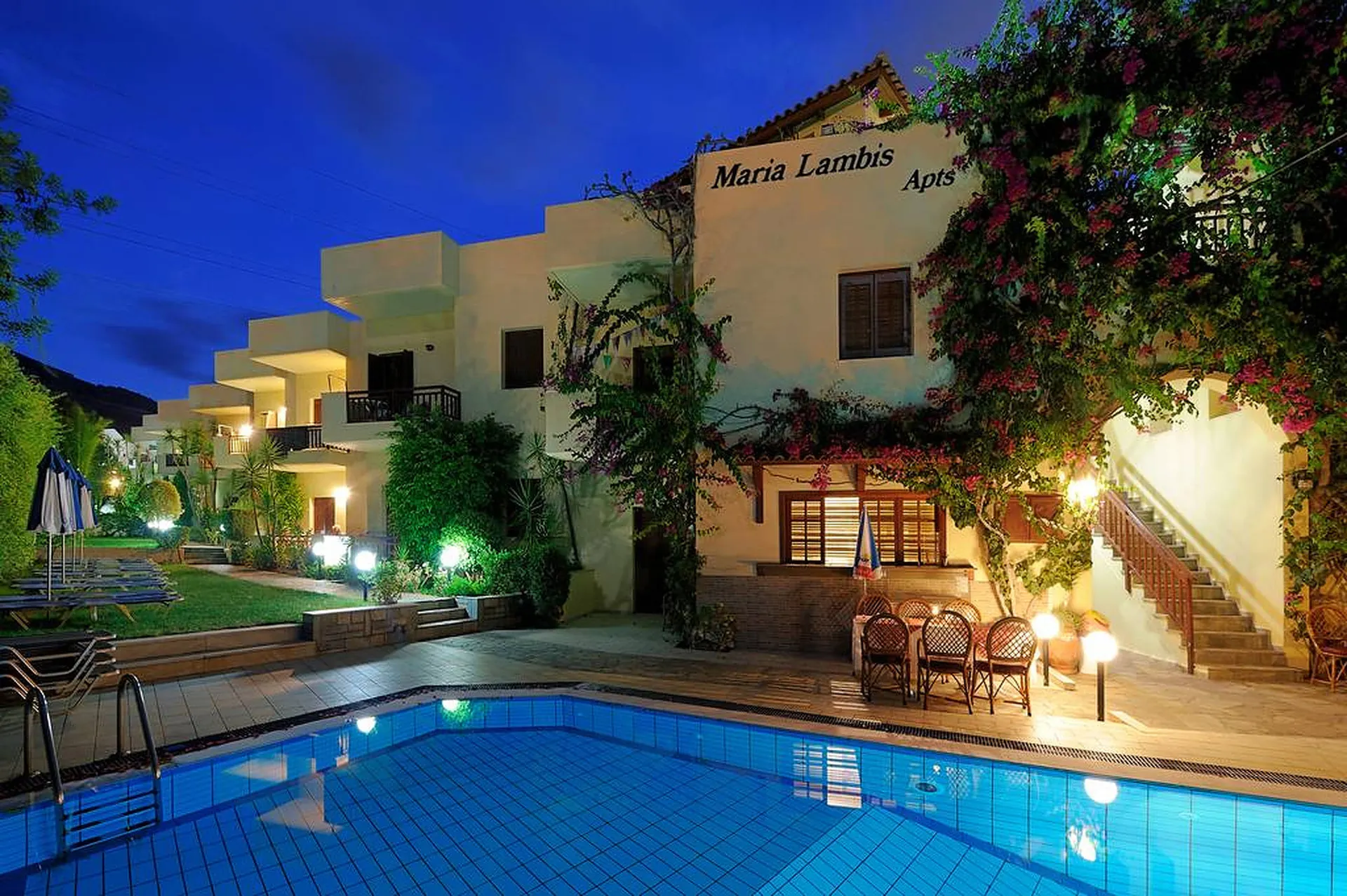 Zonvakantie Appartementen Maria Lambis in Stalis (Kreta, Griekenland)