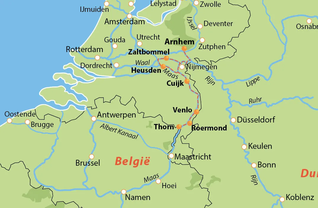 Het land van Maas en Waal