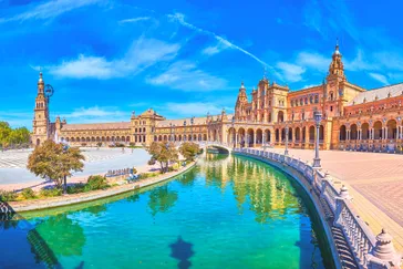 Rondreis Andalusië, fly drive Andalusië, Stedentrip Sevilla, Plaza de España, Sevilla, Spanje | de Jong Intra Vakanties