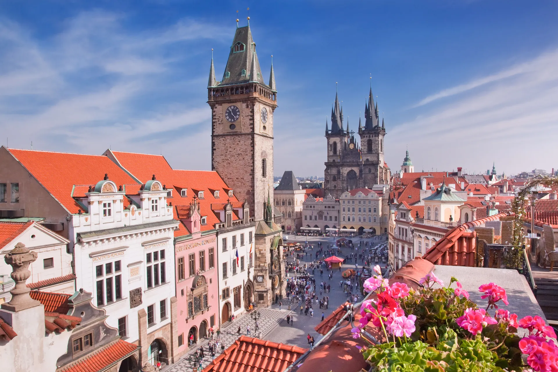 Stedentrip Praag, Oude Stadsplein, Praag, Tsjechië | de Jong Intra Vakanties