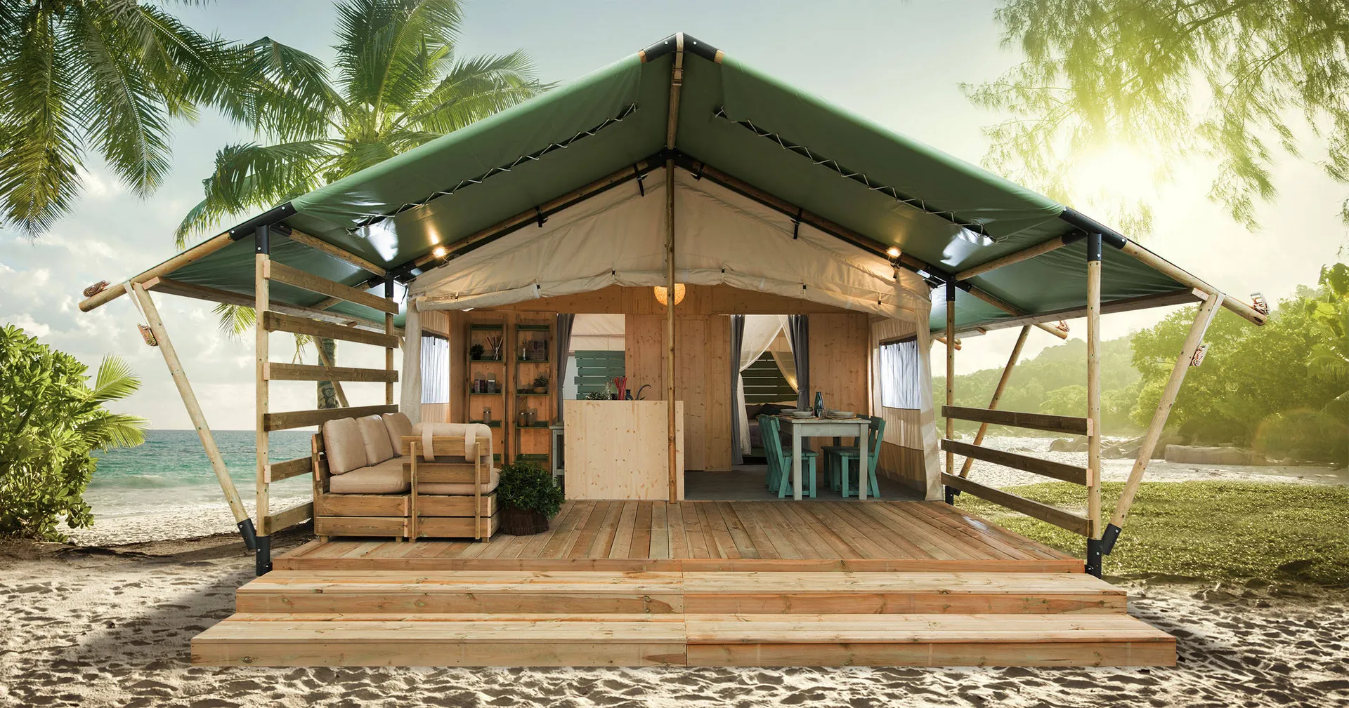 Estivo voorbeeld Lodgetent Country