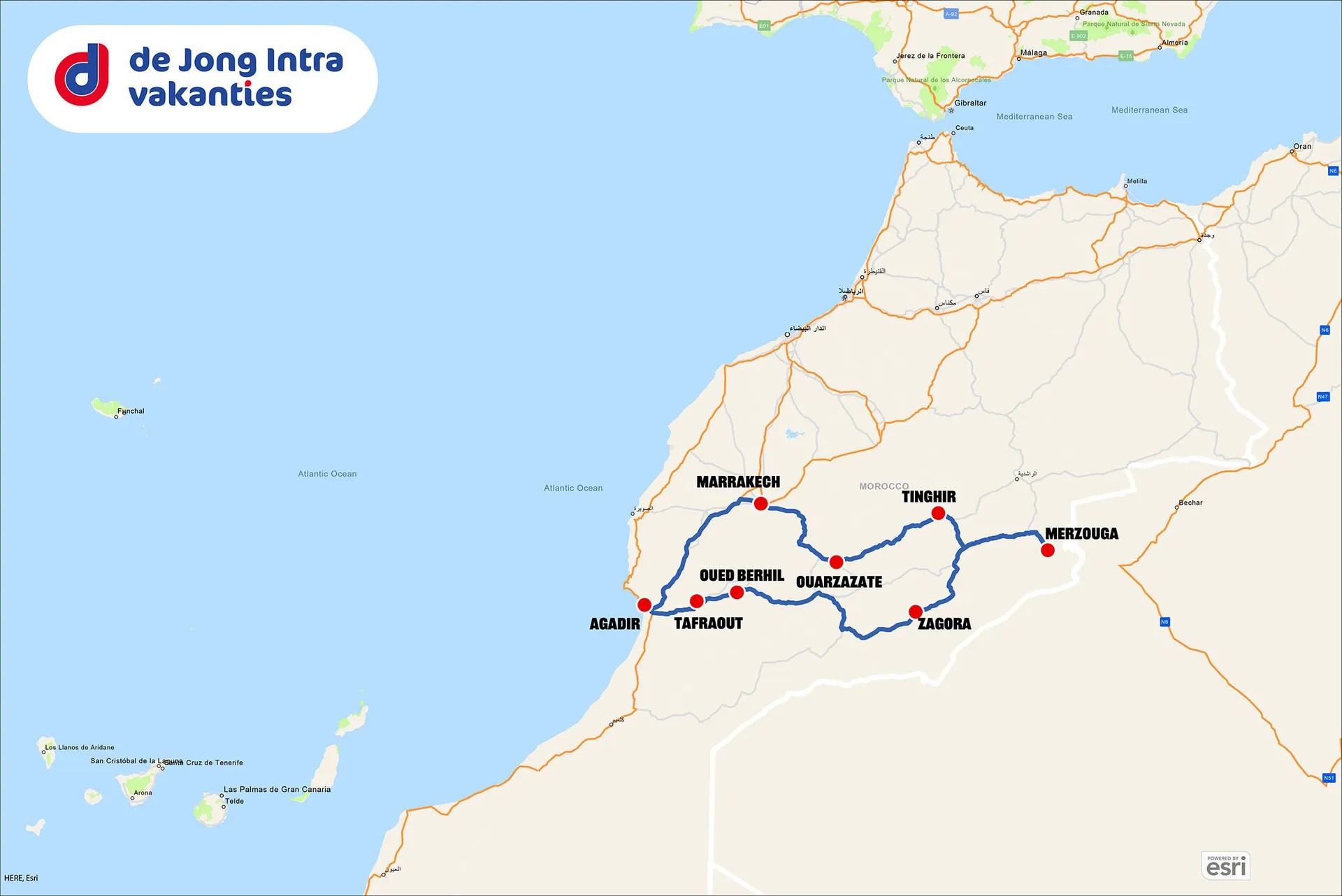 Het schitterende zuiden