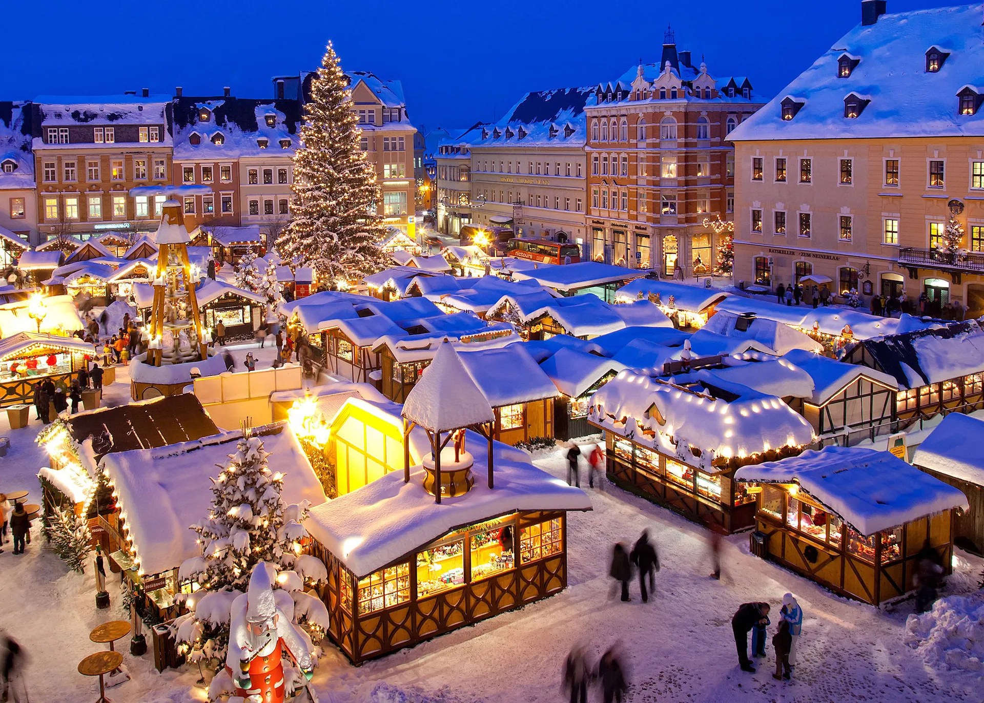 Online bestellen: Kerstmarkten in Düsseldorf, Keulen en Duisburg