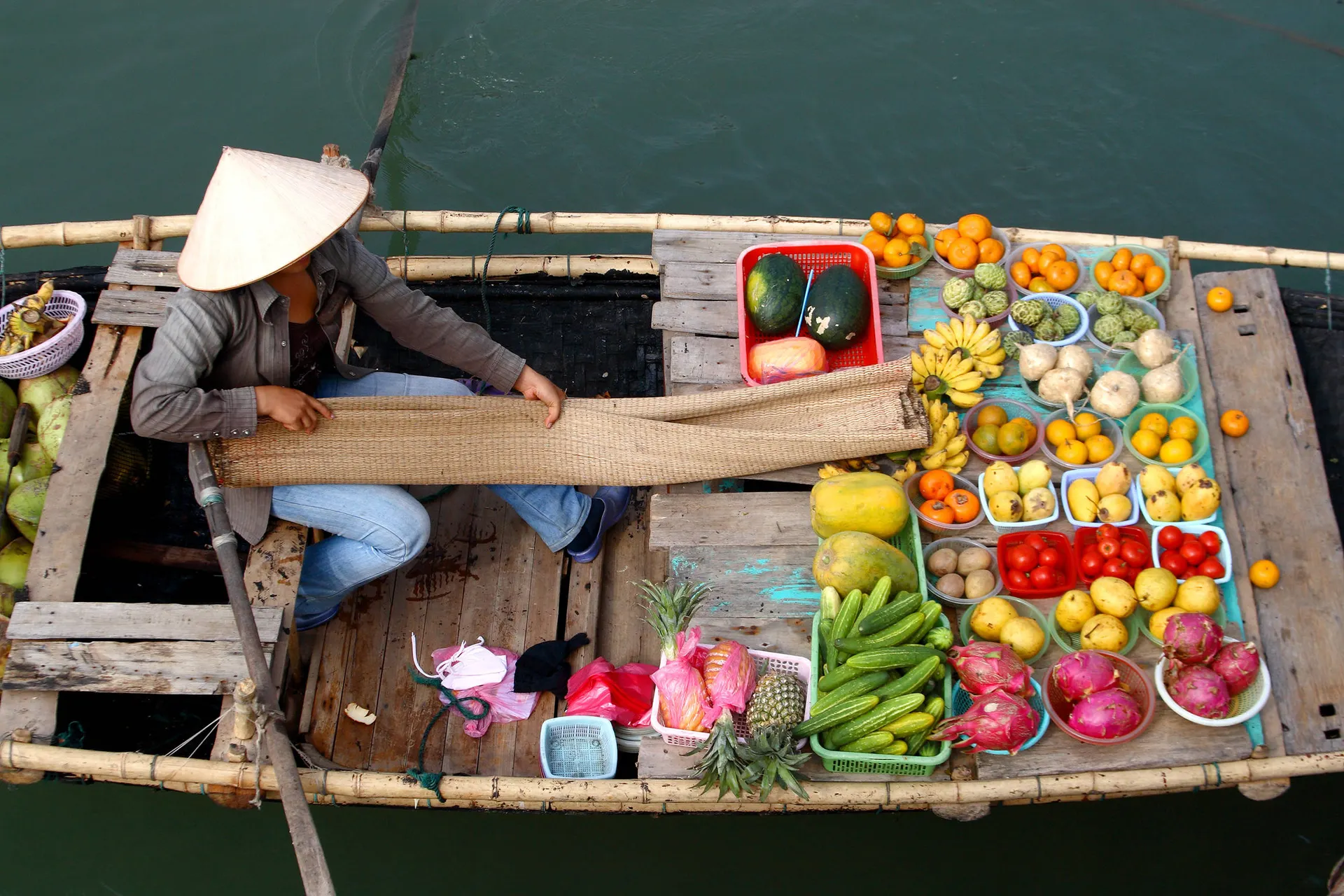 Floating market