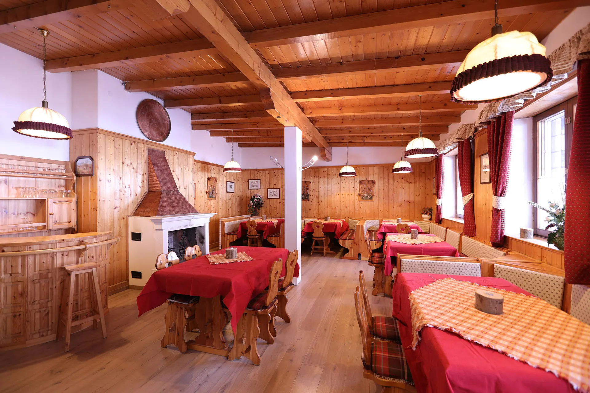 Wintersport GH Hotel Piaz in Pozza di Fassa (Wintersport Val di Fassa, Italië)