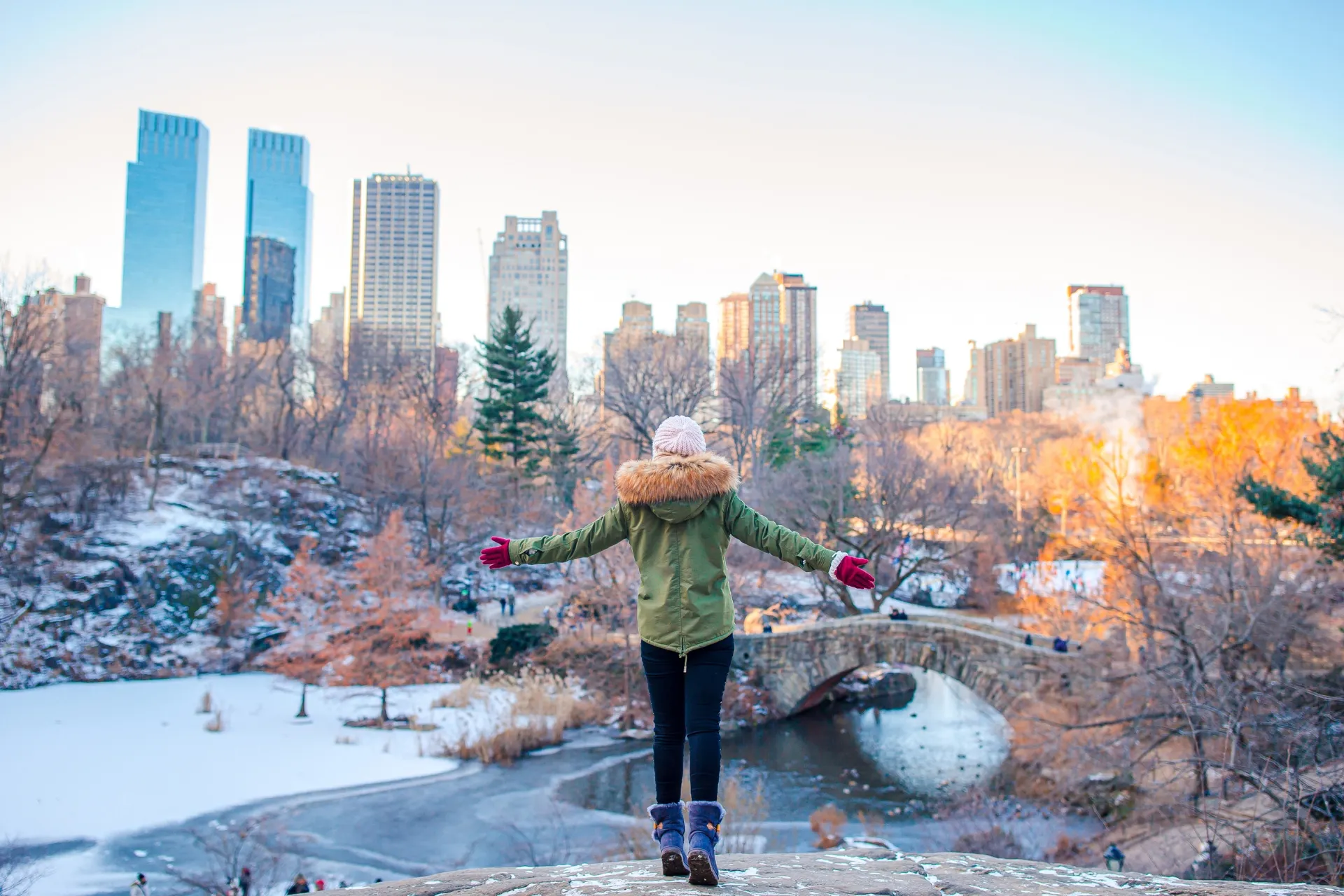 Central Park tijdens een stedentrip in de wintermaanden in New York | de Jong Intra Vakanties