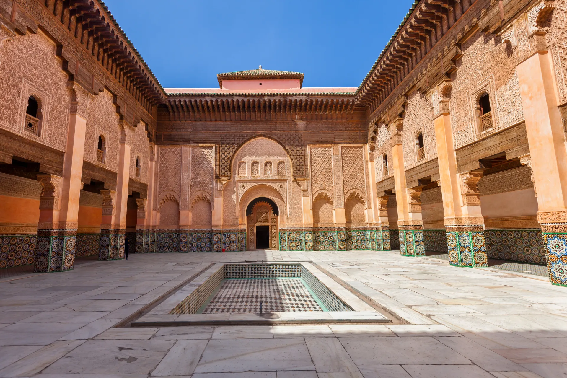Stedentrip Marrakech, Ben Youssef Madrasa, Marrakech, Marokko | de Jong Intra Vakanties