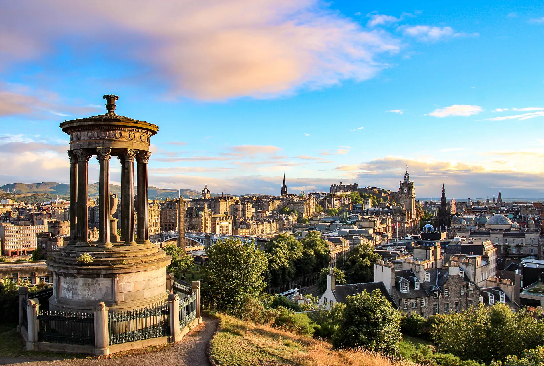 Busreizen, Schotland, Edinburgh