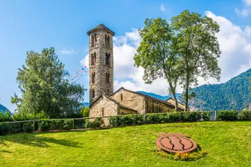 Santa Coloma kerk in Andorra la Vella