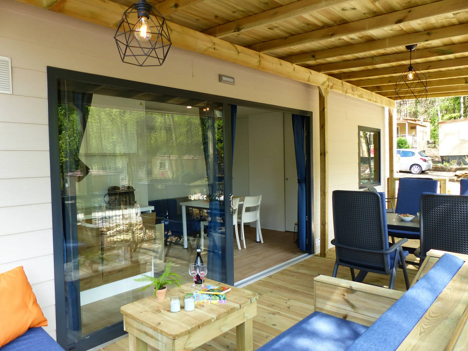 Voorbeeld terras