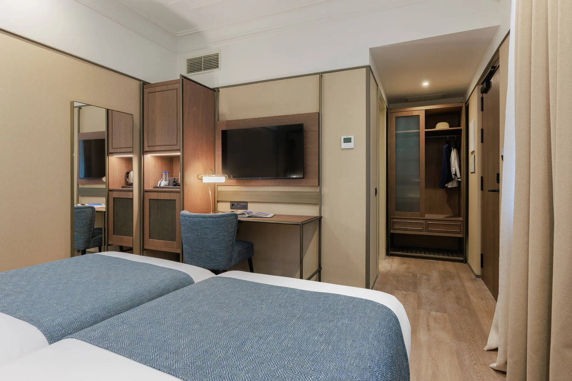 Voorbeeld standaard kamer binnenzijde