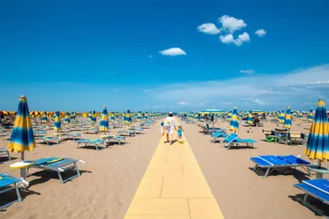 Italie Adriatische Riviera Rimini Landscape