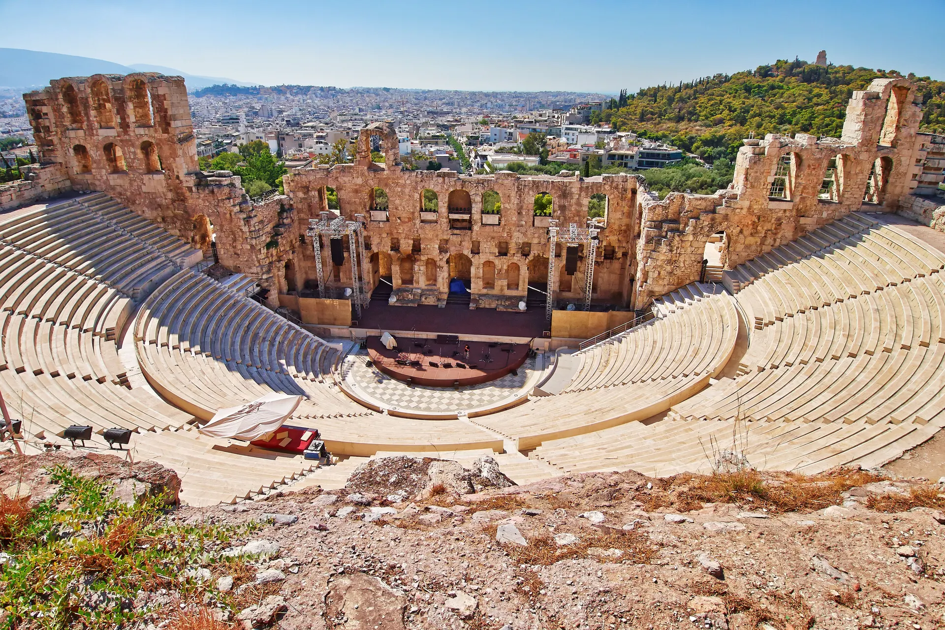 Herodes Atticus Theater Athene