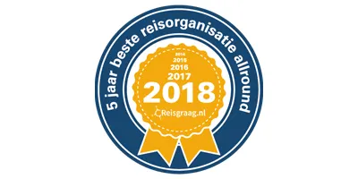 Winnaar Reisgraag Award 2018 | de Jong Intra Vakanties