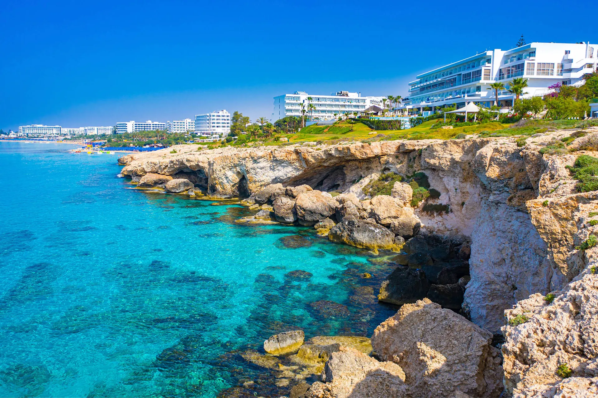 Ayia Napa, 50 minuten rijafstand