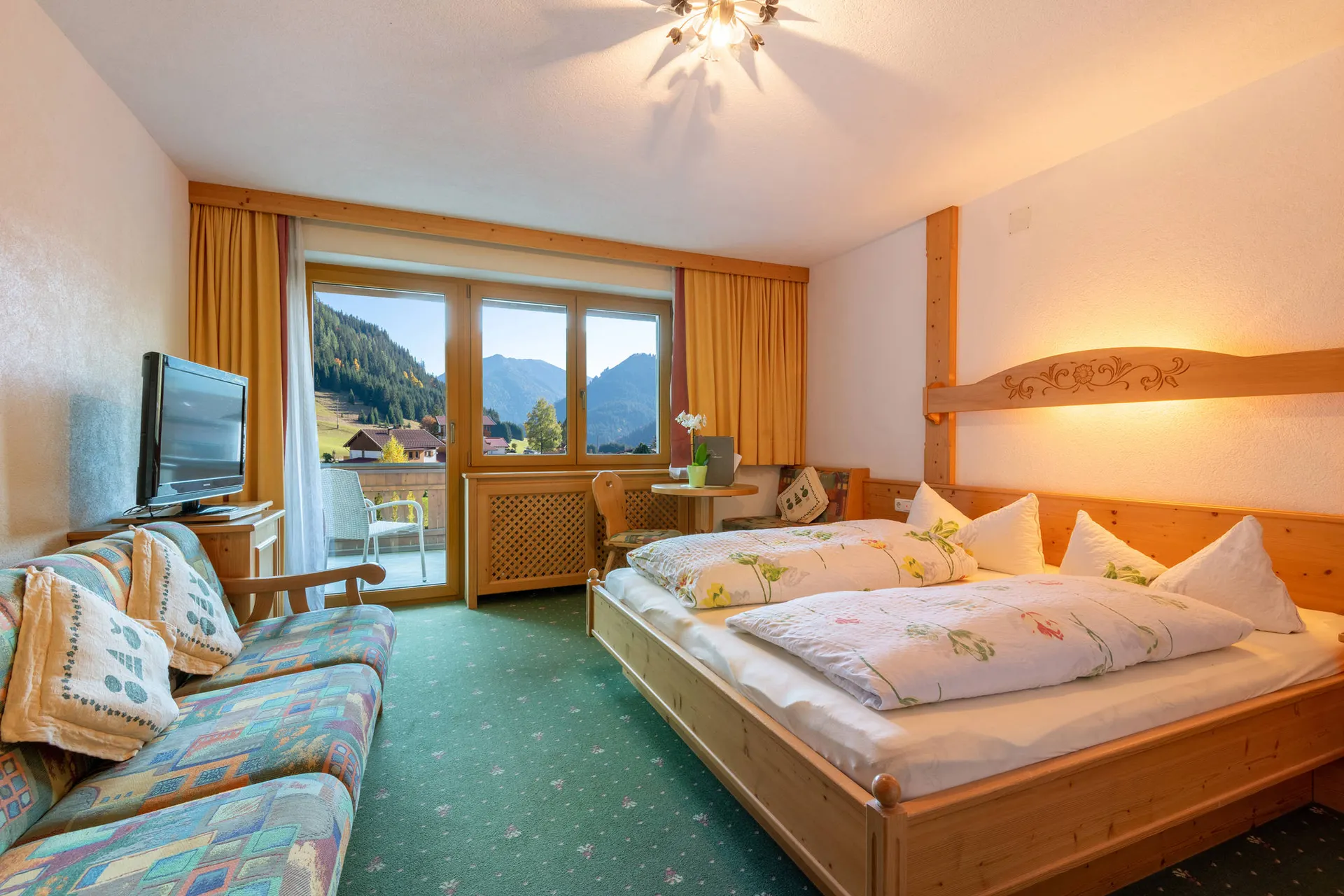 Voorbeeldkamer 2-persoonskamer Comfort