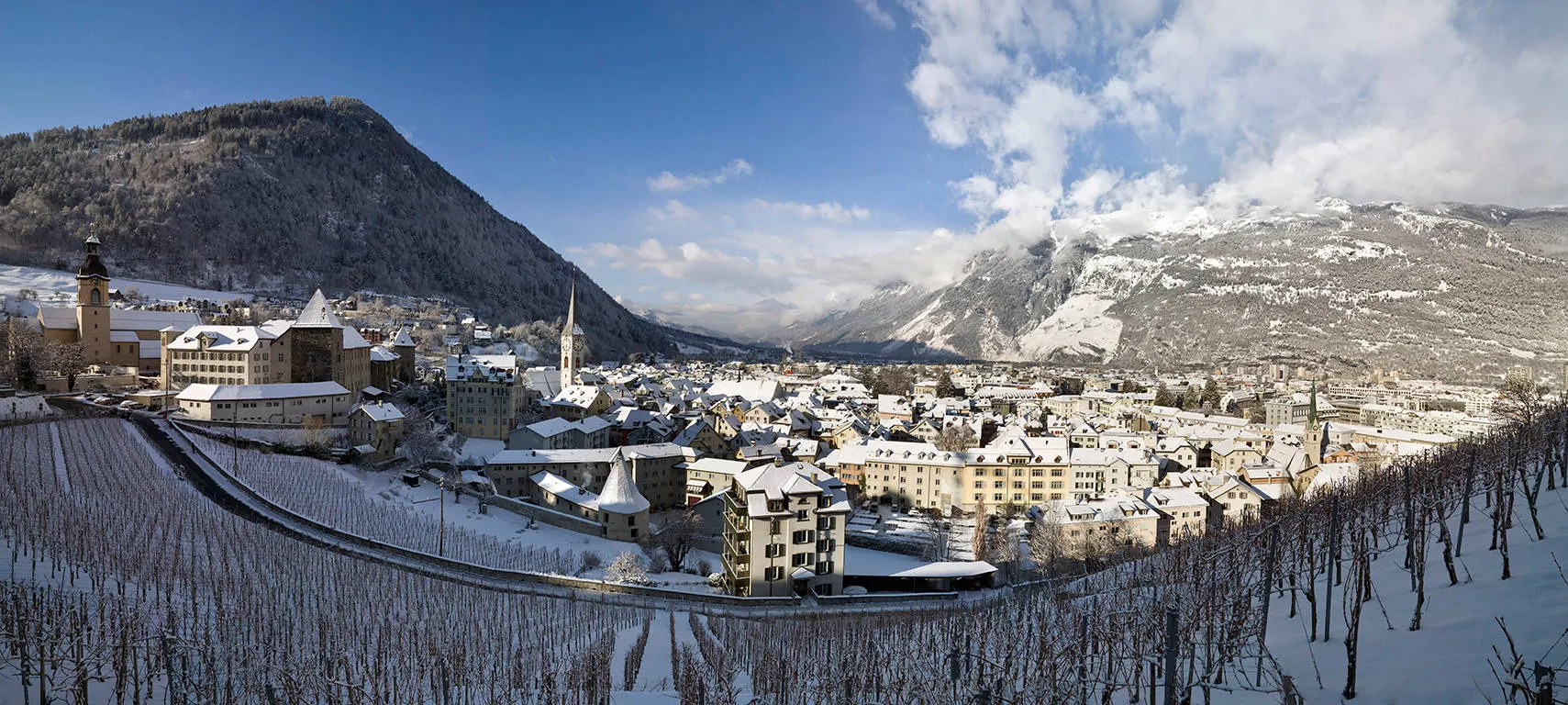Uitzicht op Chur