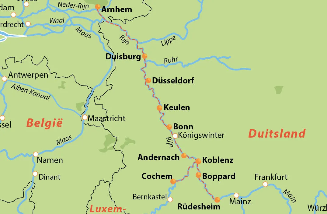 De Rijn en een vleugje Moezel