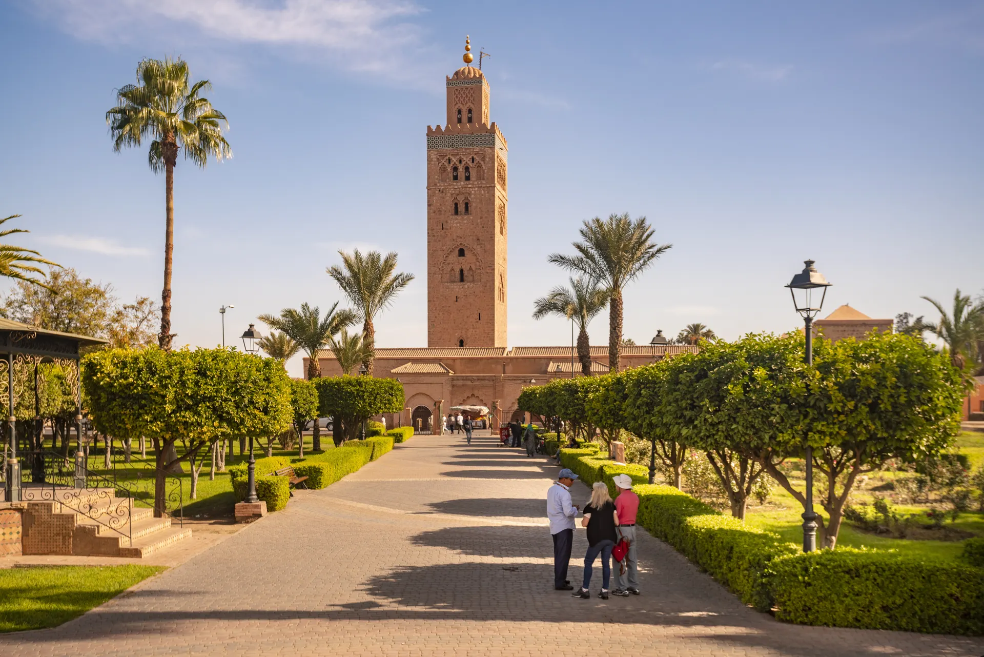 Stedentrip Marrakech, Koutoubia Moskee, Marrakech, Marokko | de Jong Intra Vakanties