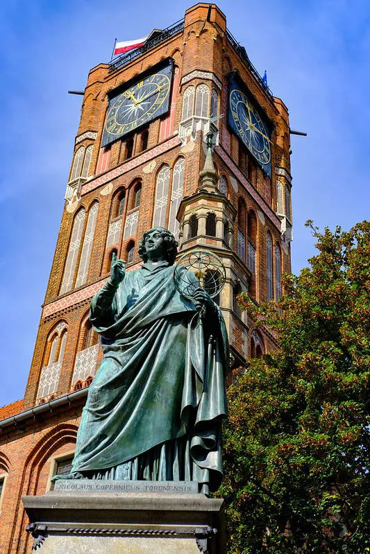 Torun - standbeeld Copernicus