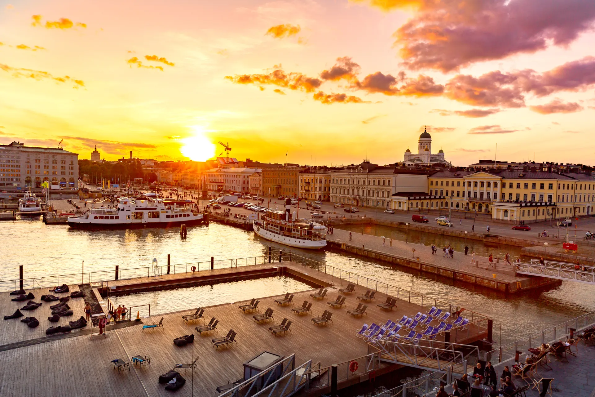 Stedentrip Helsinki, Sauna, Helsinki, Finland | de Jong Intra Vakanties