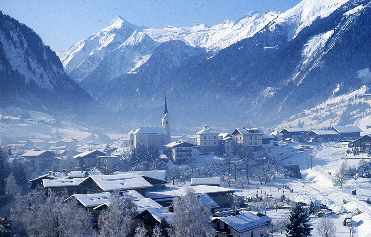 Wintersfeer in Kaprun