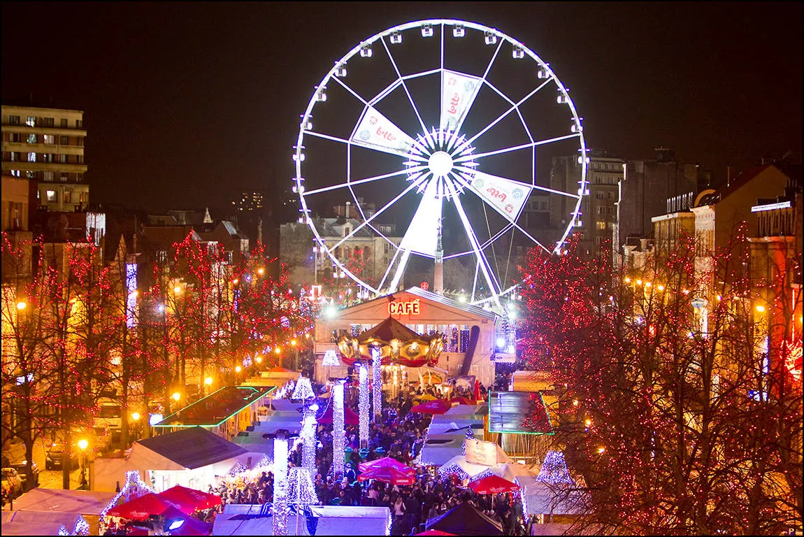 Brussel kerstmarkt