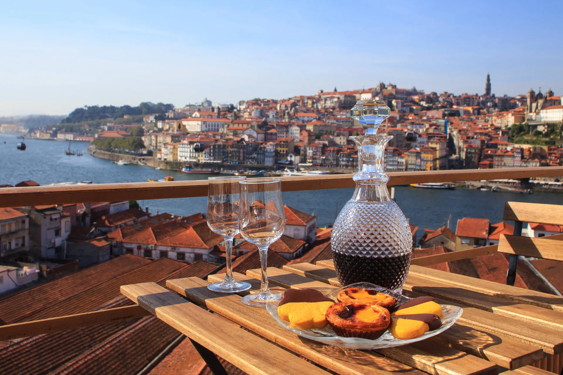 Porto, uitzicht op de Douro