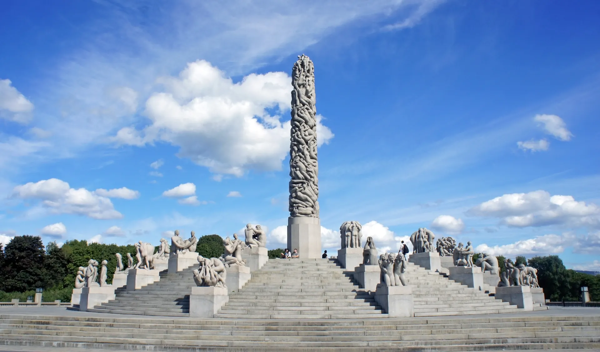 Stedentrip Oslo, Vigeland park, Oslo | de Jong Intra Vakanties
