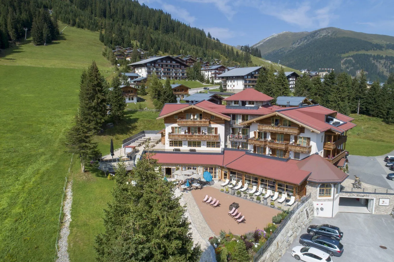 Der Königsleitner Hotel & Chalets.