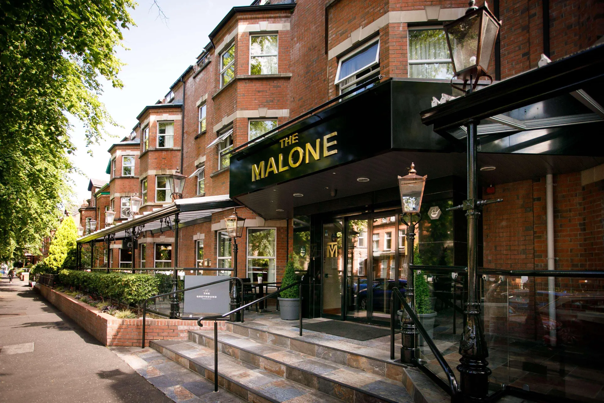 The Malone Hotel.