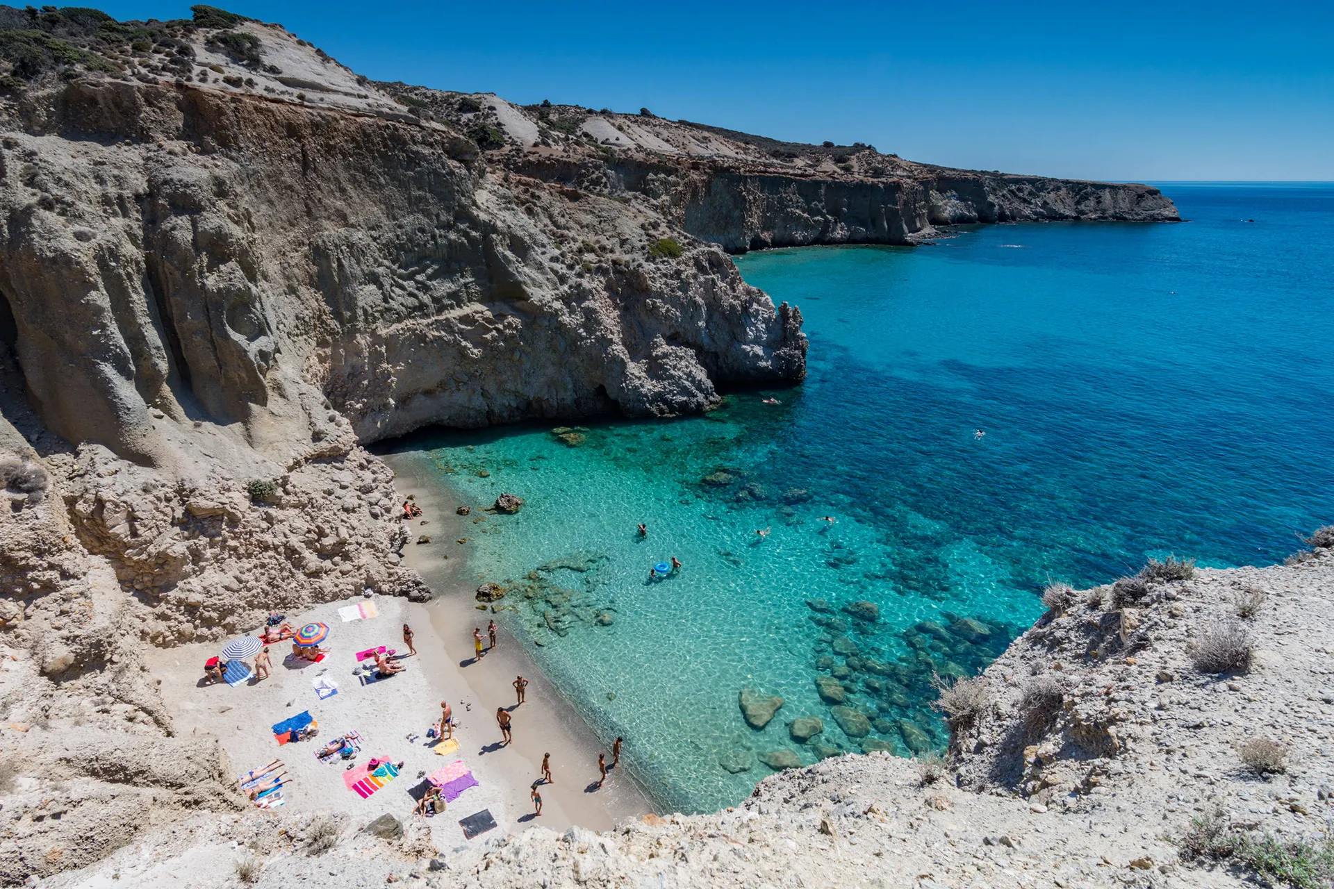 Eilandhoppen naar Serifos en Milos