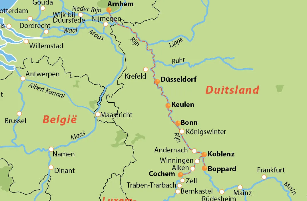 Over de Rijn en Moezel naar Cochem en Boppard
