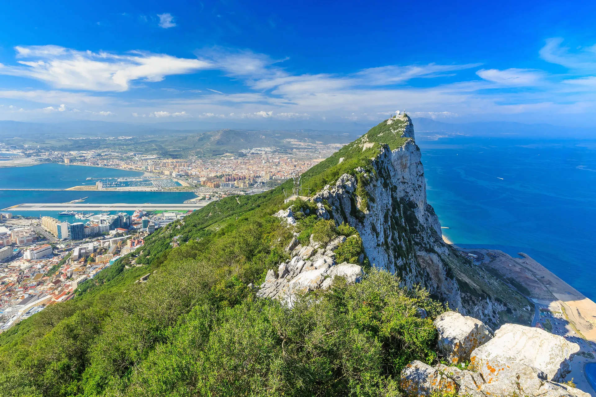 Tussen Gibraltar en Granada