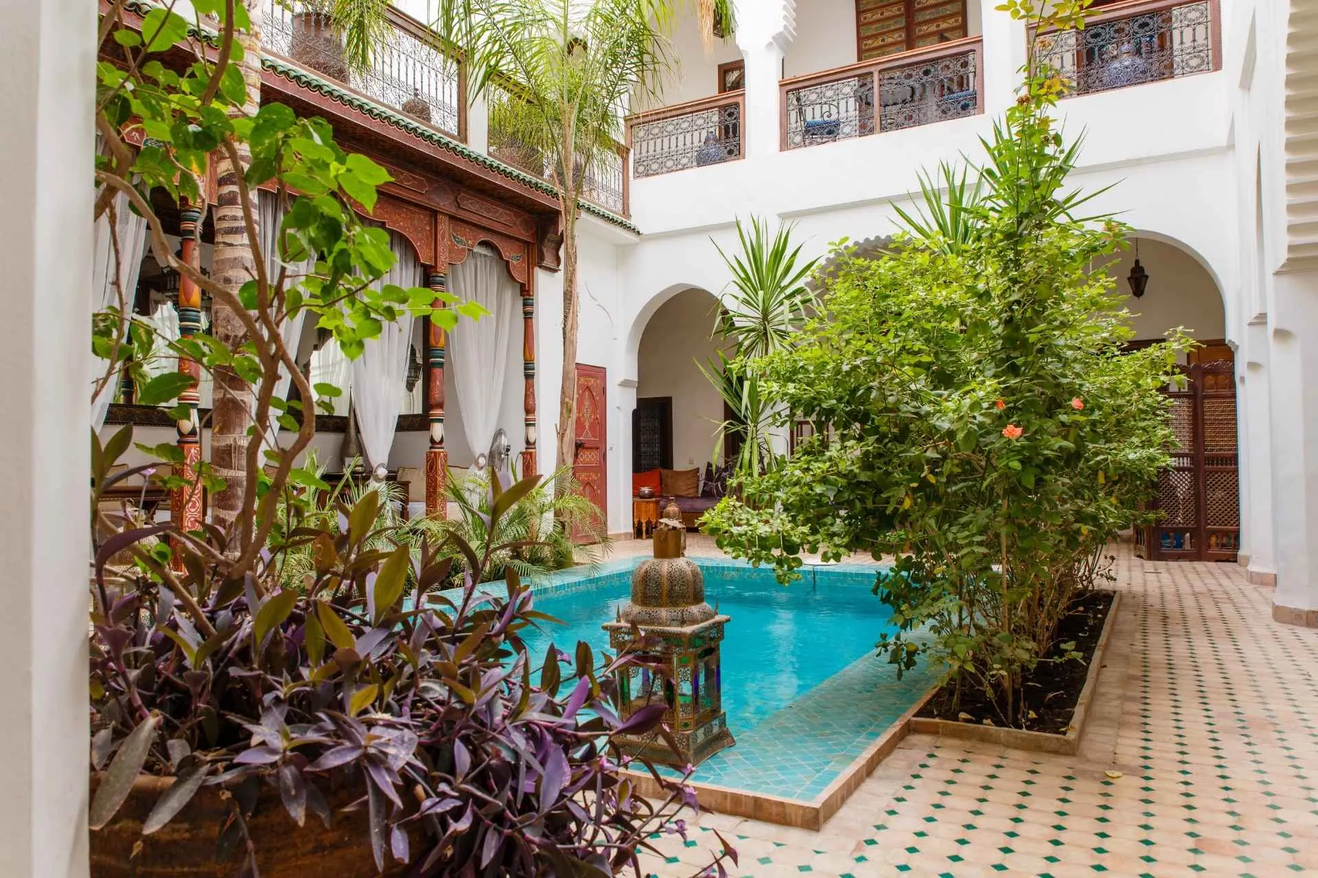Verblijf in een Riad, Marrakech, Marokko | de Jong Intra Vakanties