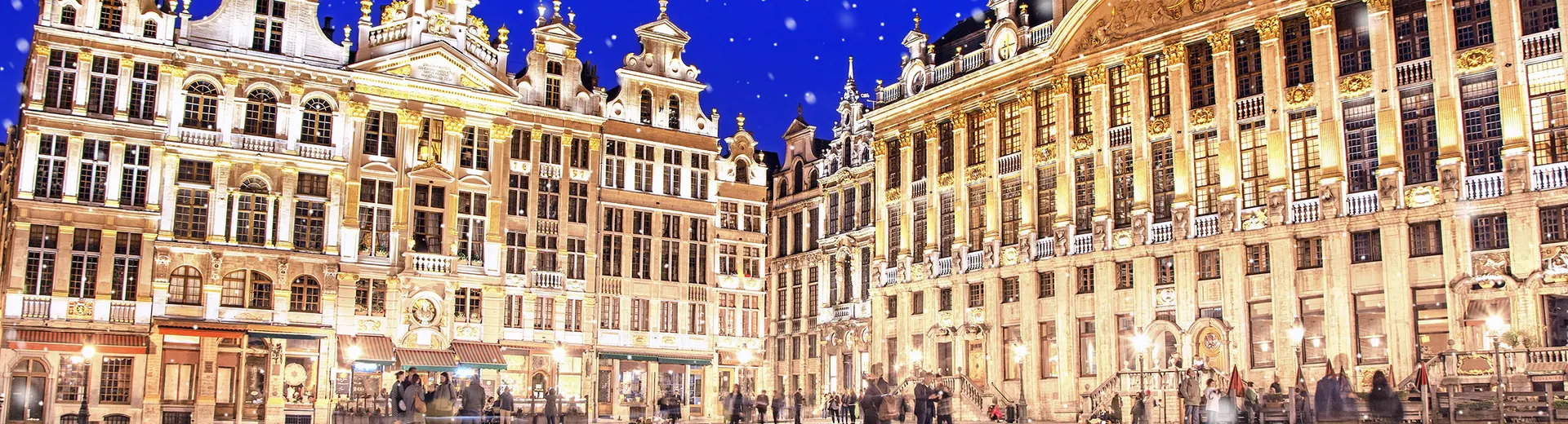 Kerstreizen, Grote Markt Brussel, België | de Jong Intra Vakanties