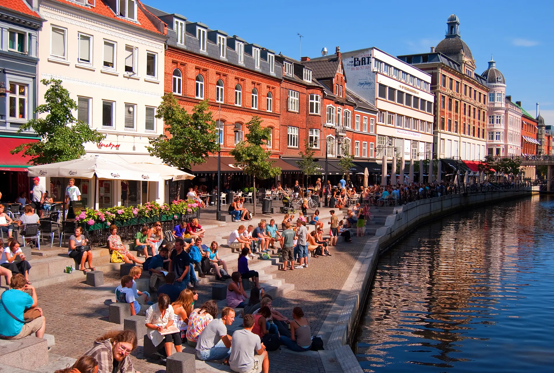 busreizen, Denemarken, Aarhus