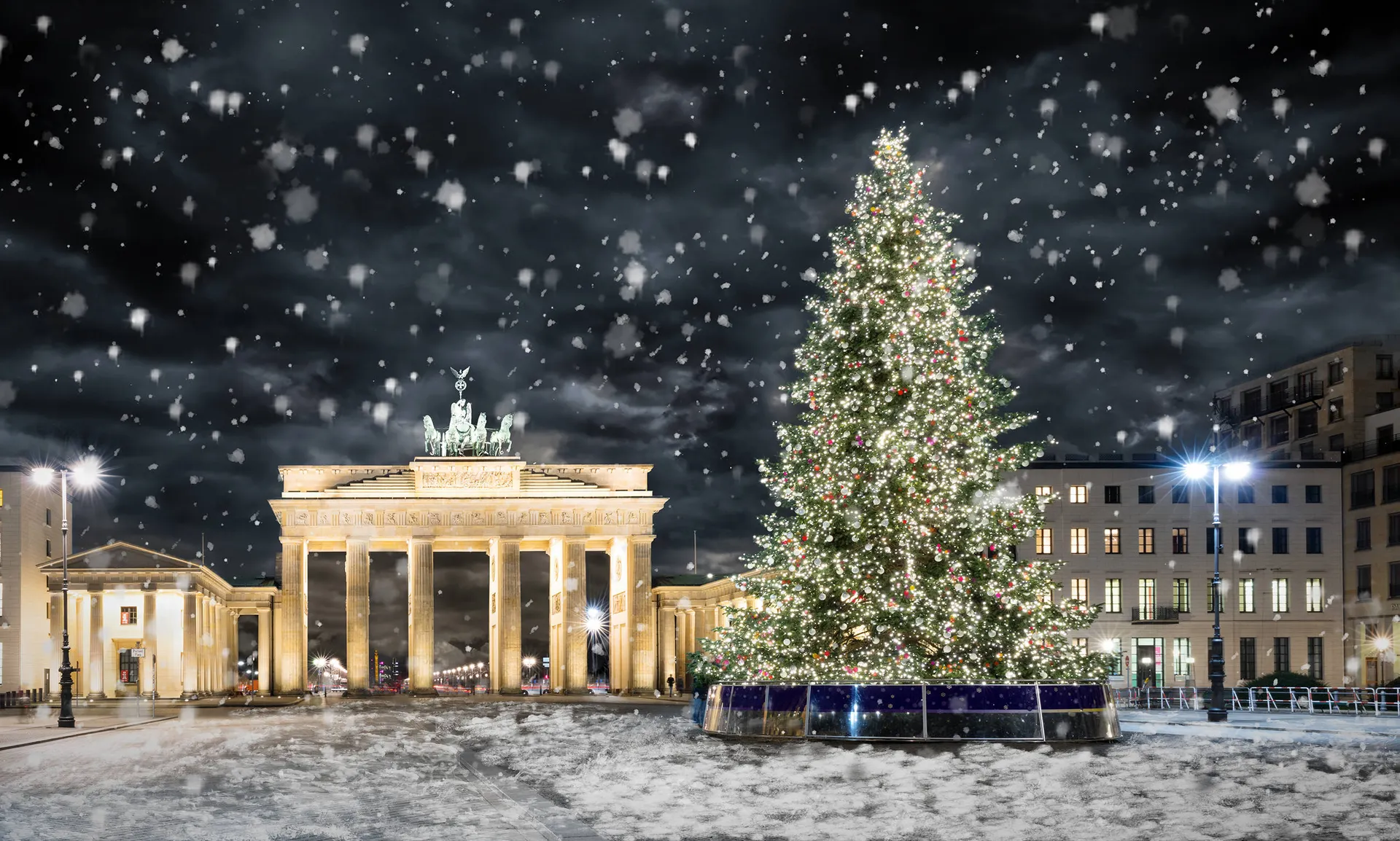 Kerst in het centrum van Berlijn