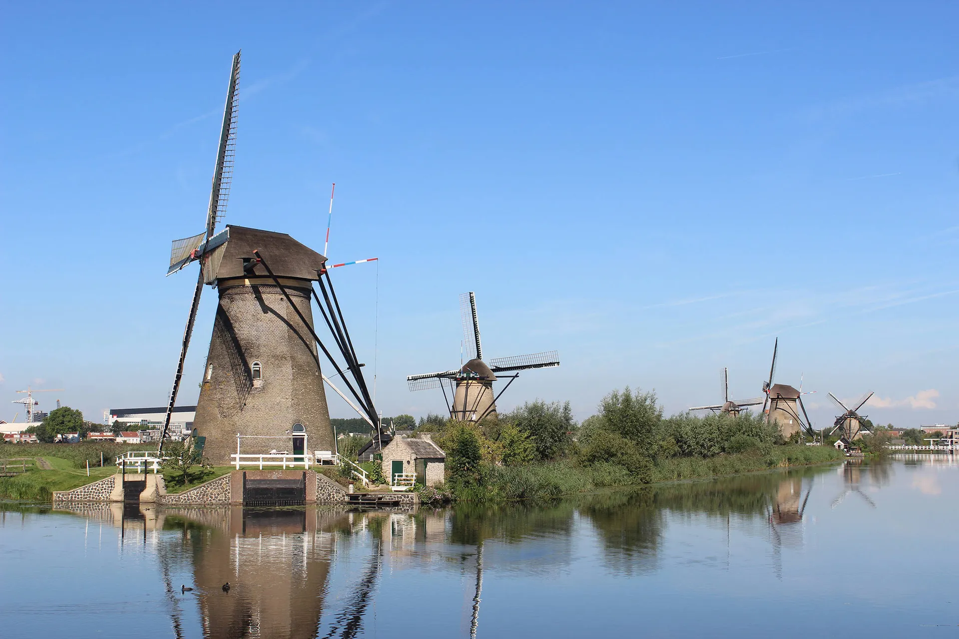 Moderne steden en historische plaatsen