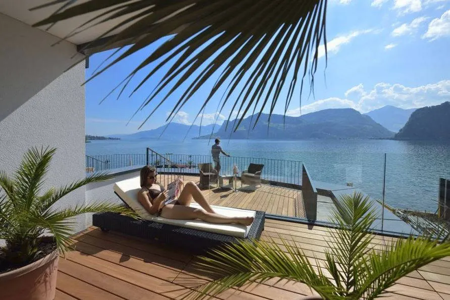 Autovakantie Seehotel Pilatus in Hergiswil (Centraal Zwitserland, Zwitserland)