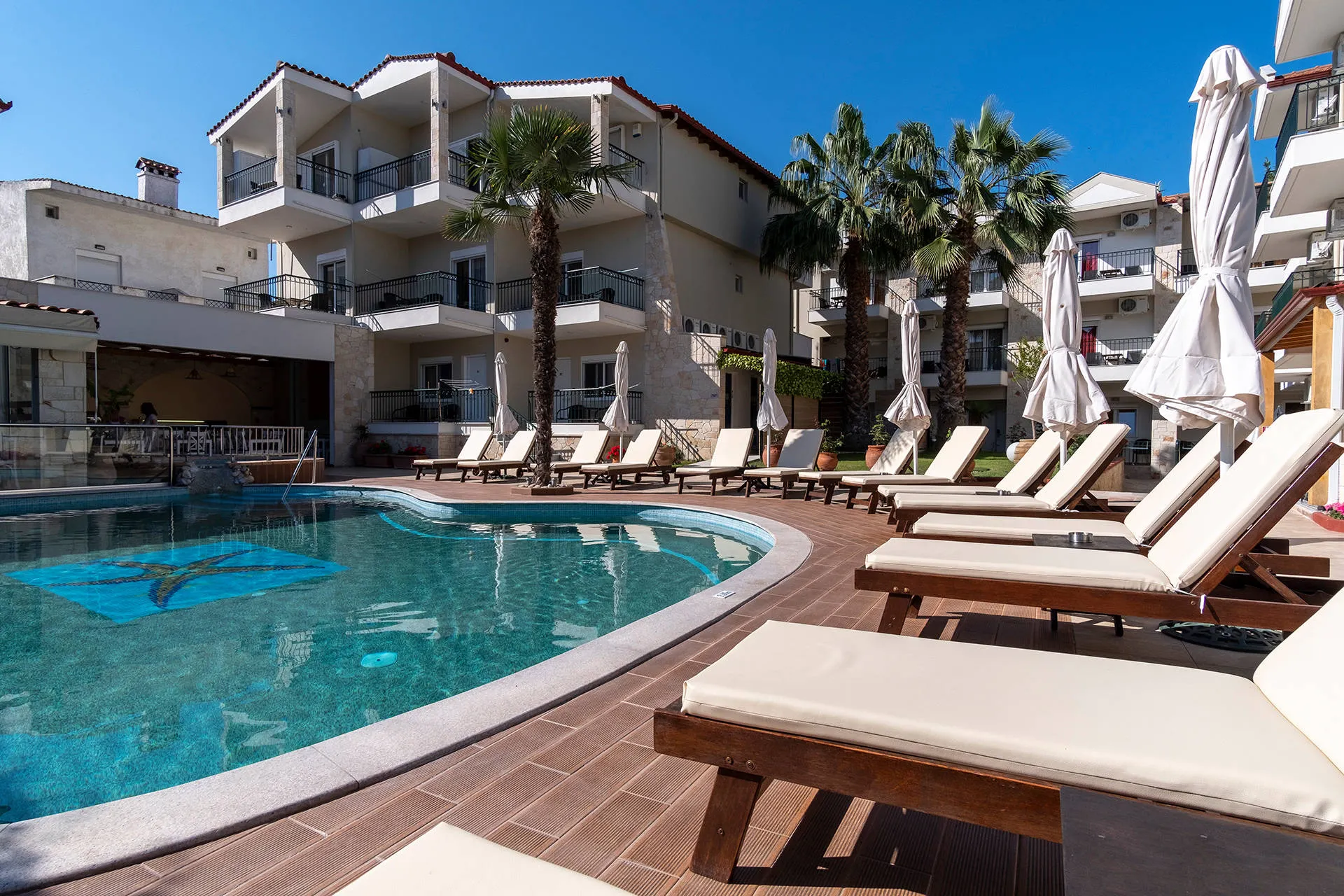 Zonvakantie Hotel Olympia in Pefkochori (Chalkidiki, Griekenland)