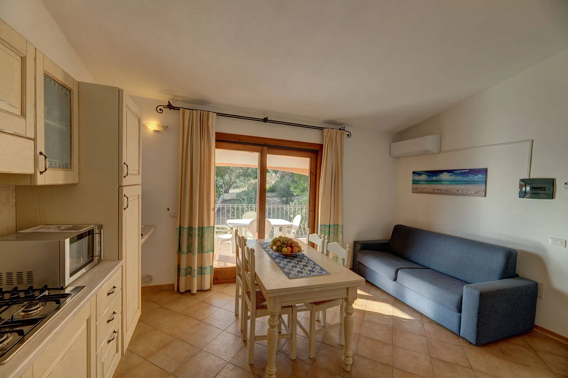 Voorbeeld woonkamer 2-kamerappartement