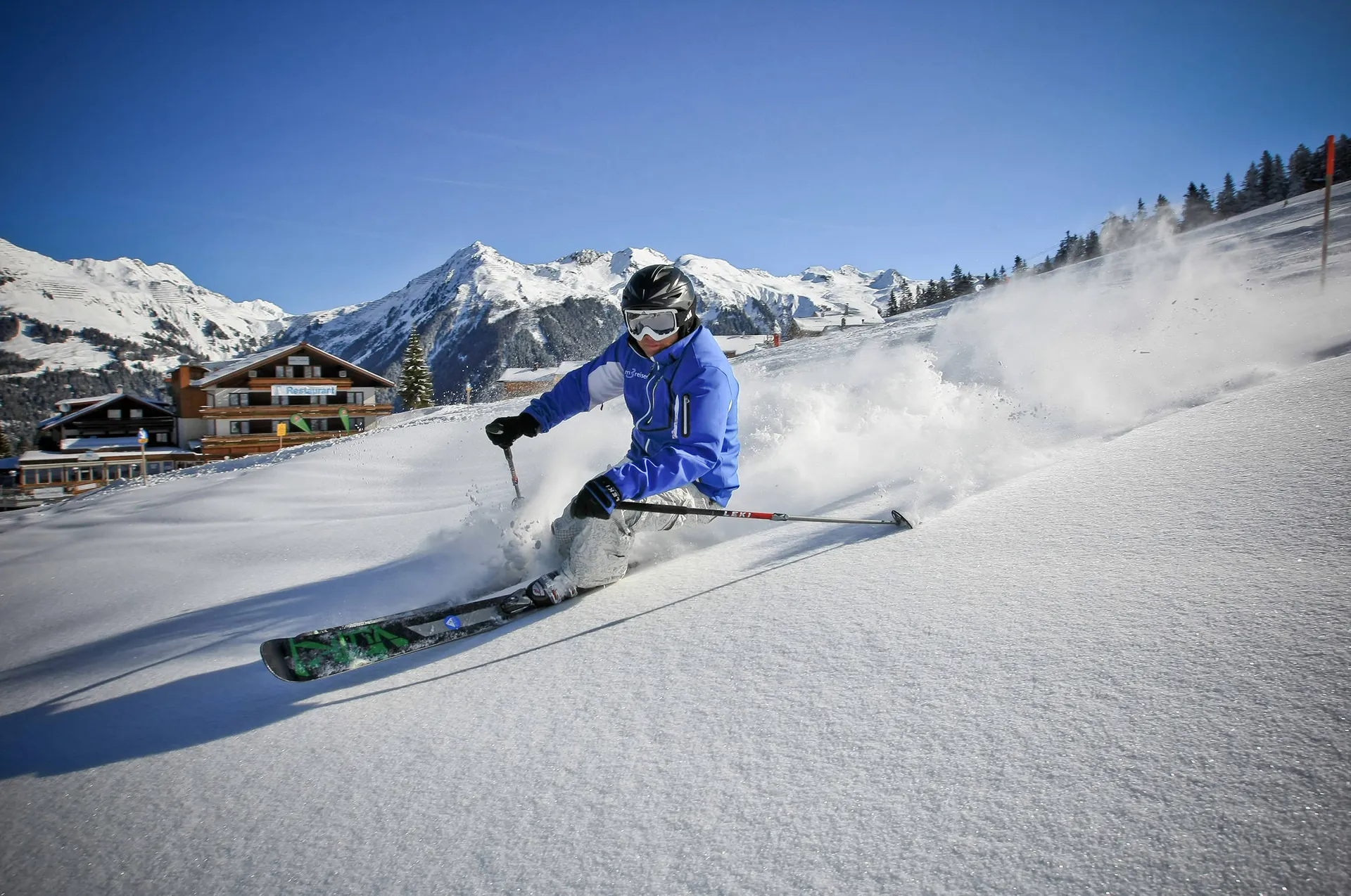 Ski gebied