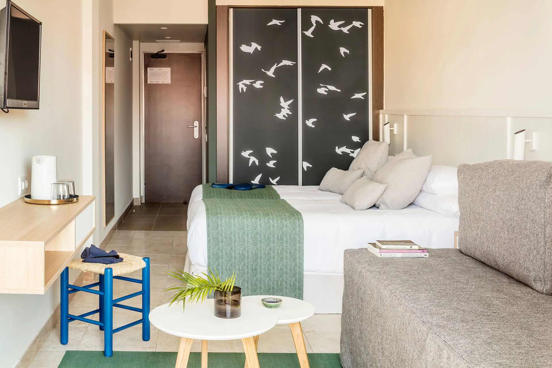 Design kamer 3-of 4-persoons