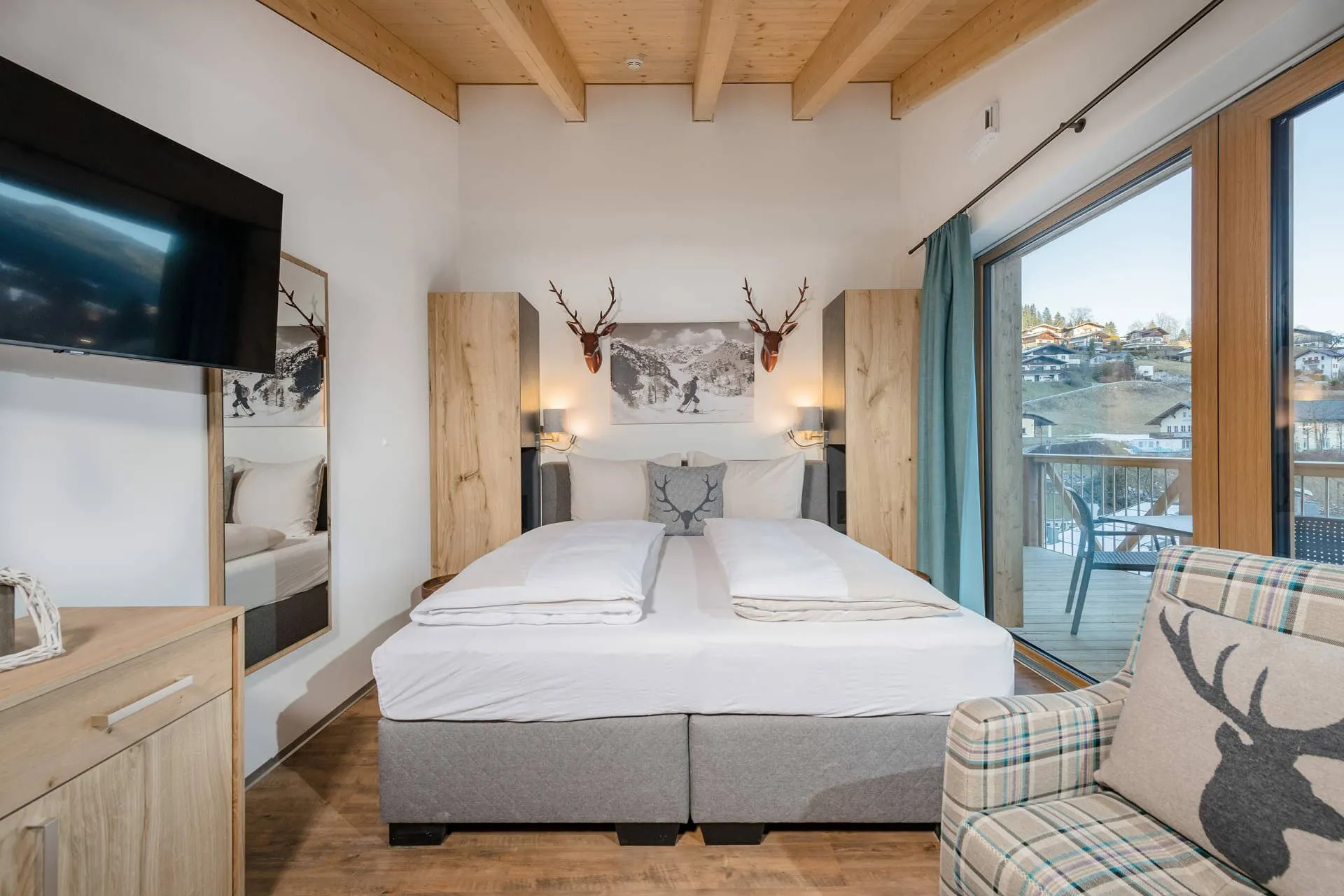 Voorbeeld 1-kamerappartement Penthouse Suite