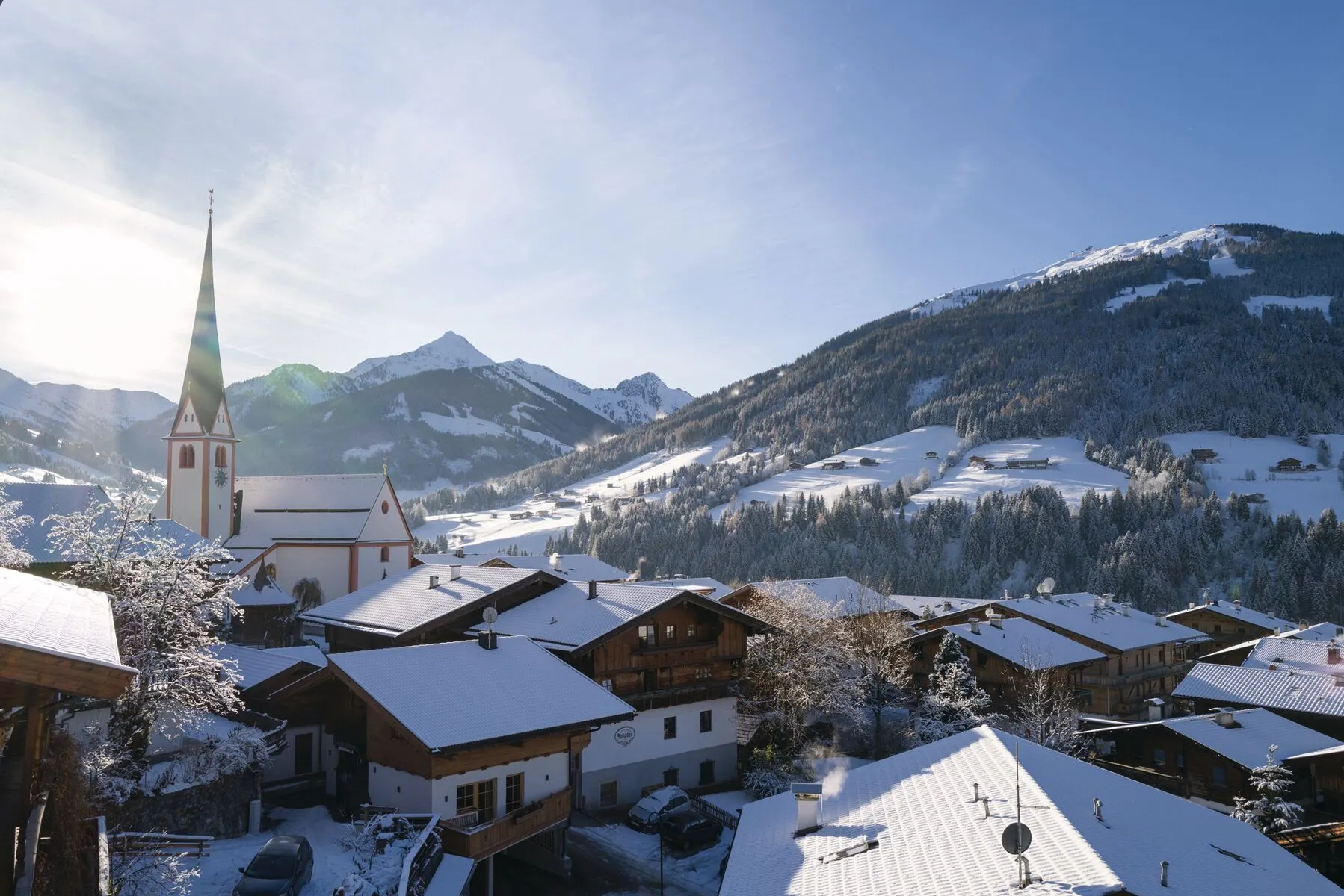 Alpbach in de winter